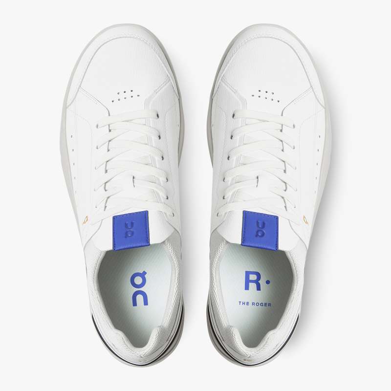 On Running Cloud Shoes Men's THE ROGER Centre Court-White | Indi