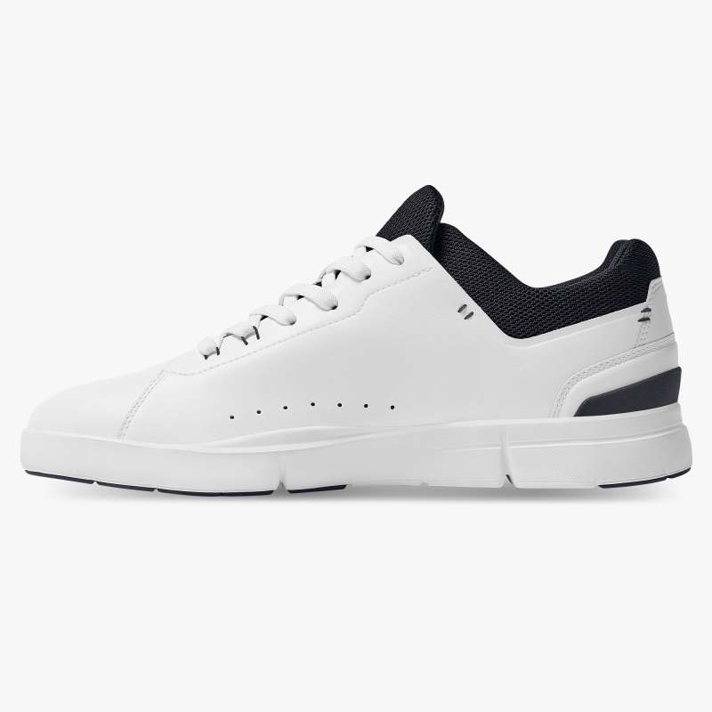 On Running Cloud Shoes Men's THE ROGER Advantage-White | Midnigh