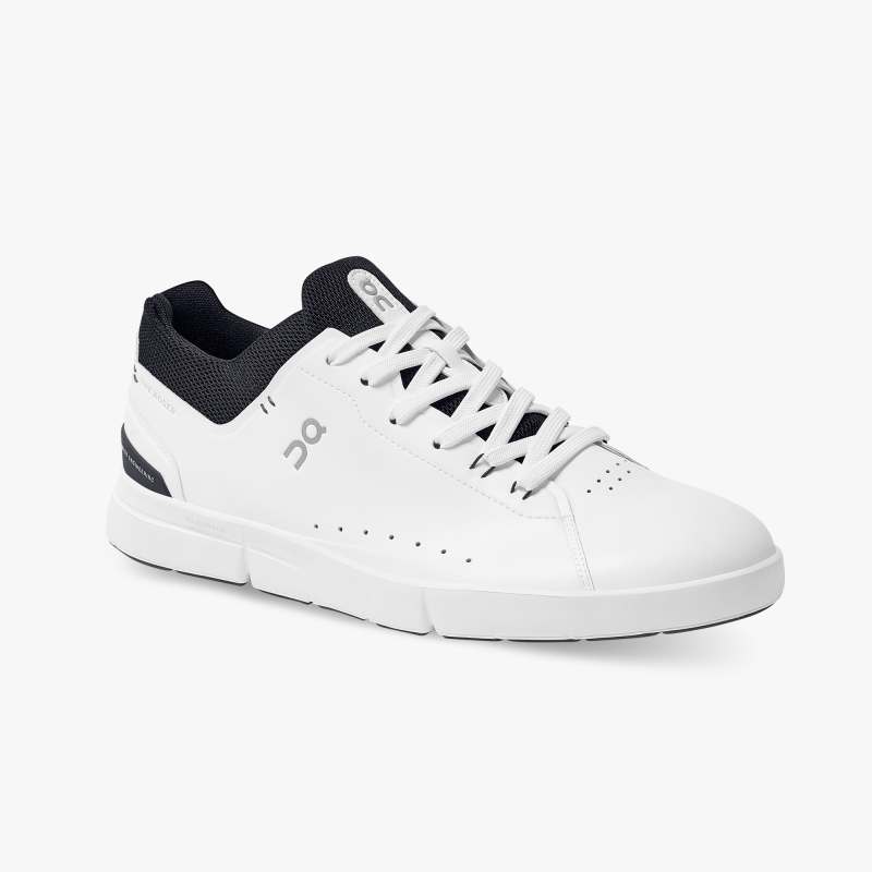 On Running Cloud Shoes Men's THE ROGER Advantage-White | Midnigh