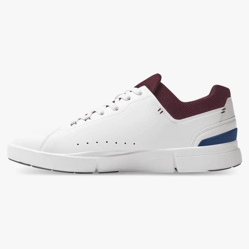 On Running Cloud Shoes Men's THE ROGER Advantage-White | Mulberr