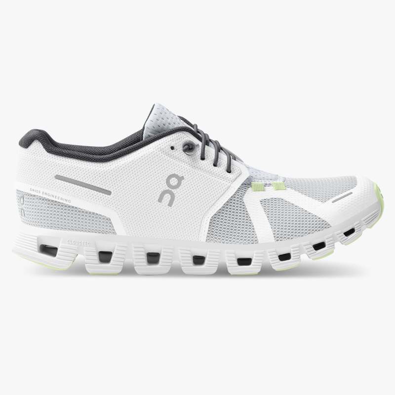 On Running Cloud Shoes Women's Cloud 5 Push-White | Oasis