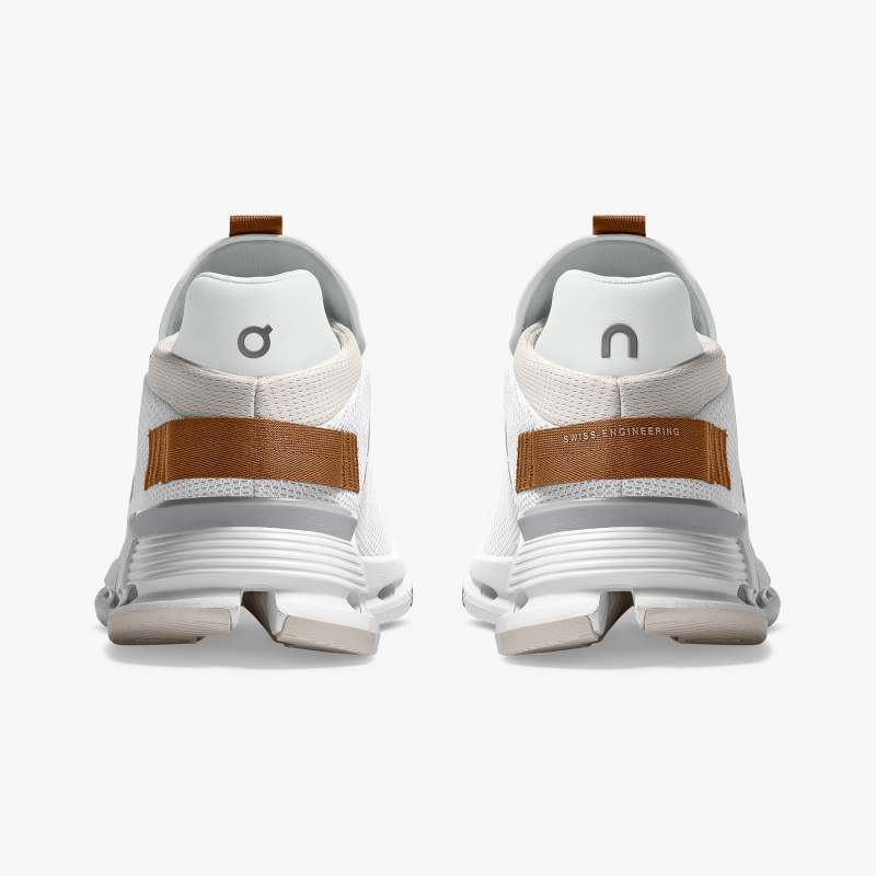 On Running Cloud Shoes Women's Cloudnova-White | Pearl