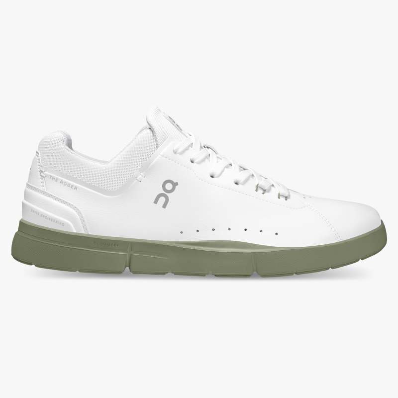 On Running Cloud Shoes Men's THE ROGER Advantage-White | Reseda - Click Image to Close