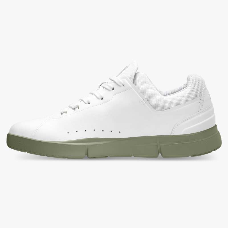 On Running Cloud Shoes Men's THE ROGER Advantage-White | Reseda