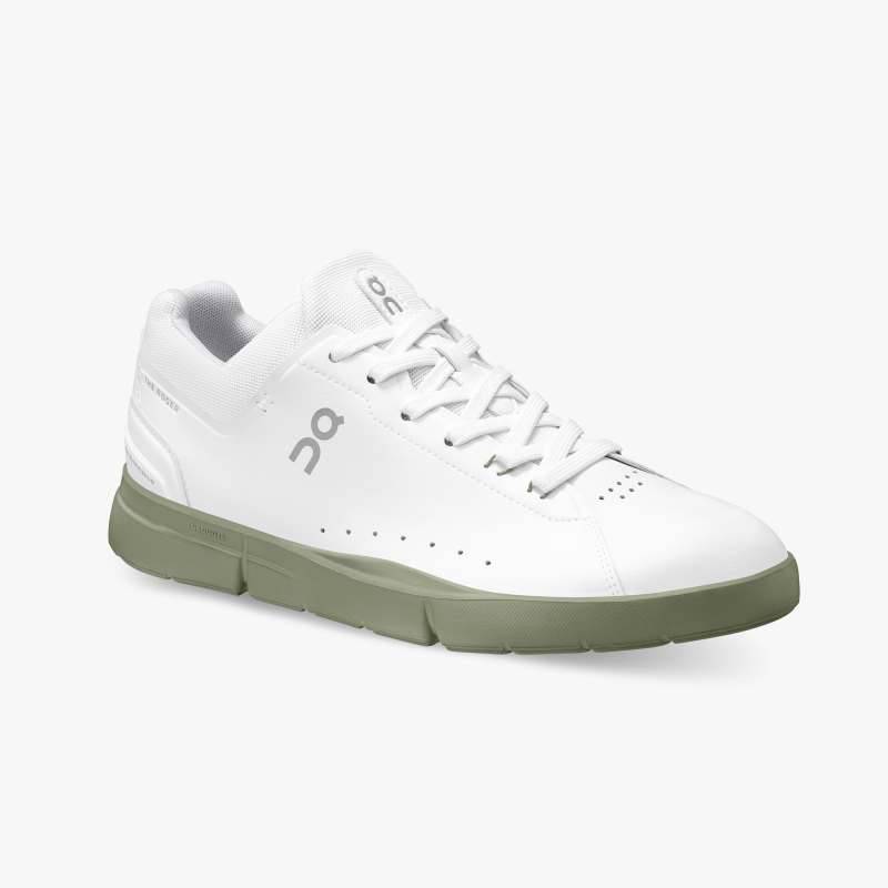 On Running Cloud Shoes Men's THE ROGER Advantage-White | Reseda