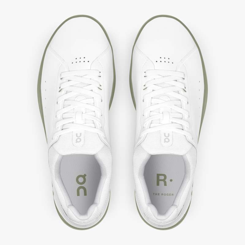 On Running Cloud Shoes Men's THE ROGER Advantage-White | Reseda