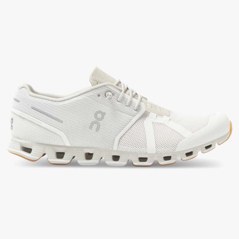 On Running Cloud Shoes Men's Cloud-White | Sand