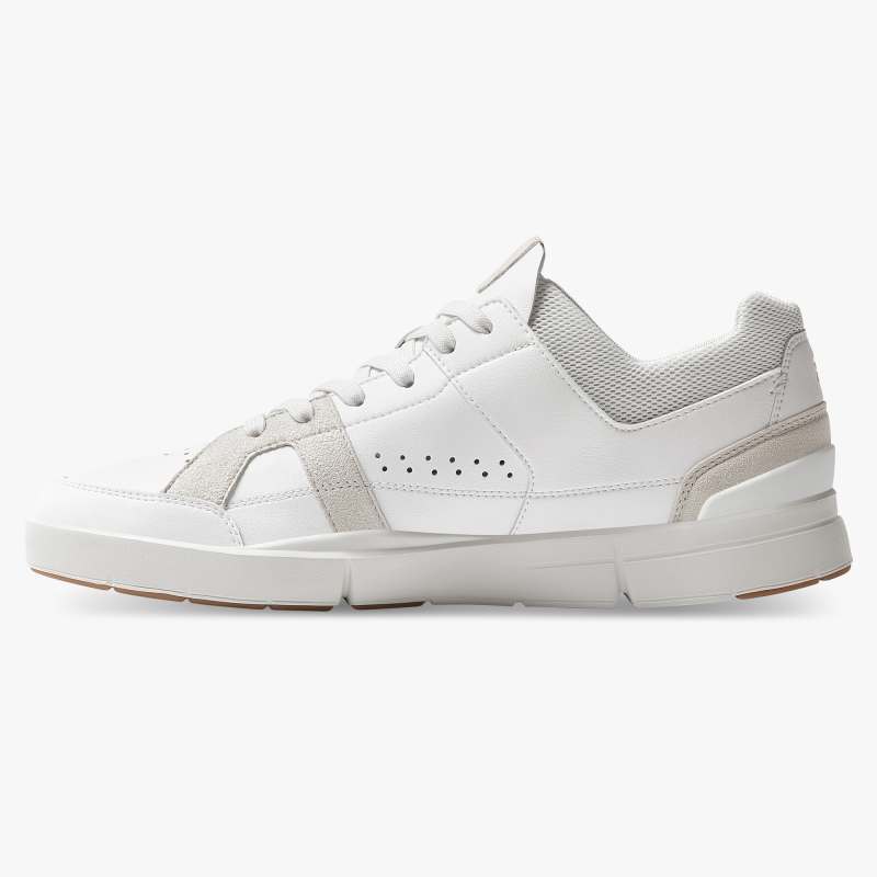 On Running Cloud Shoes Men's THE ROGER Clubhouse-White | Sand