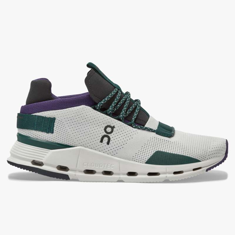 On Running Cloud Shoes Women's Cloudnova-White | Violet