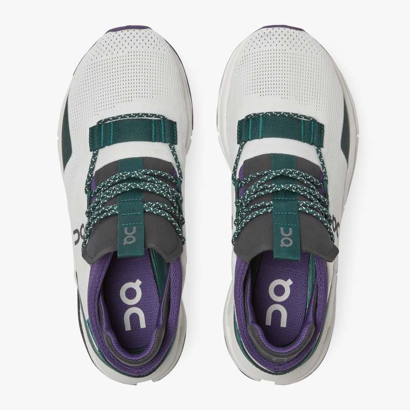 On Running Cloud Shoes Men's Cloudnova-White | Violet