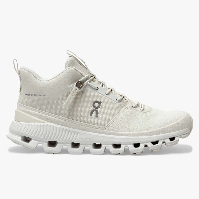 On Running Cloud Shoes Women's Cloud Hi-White