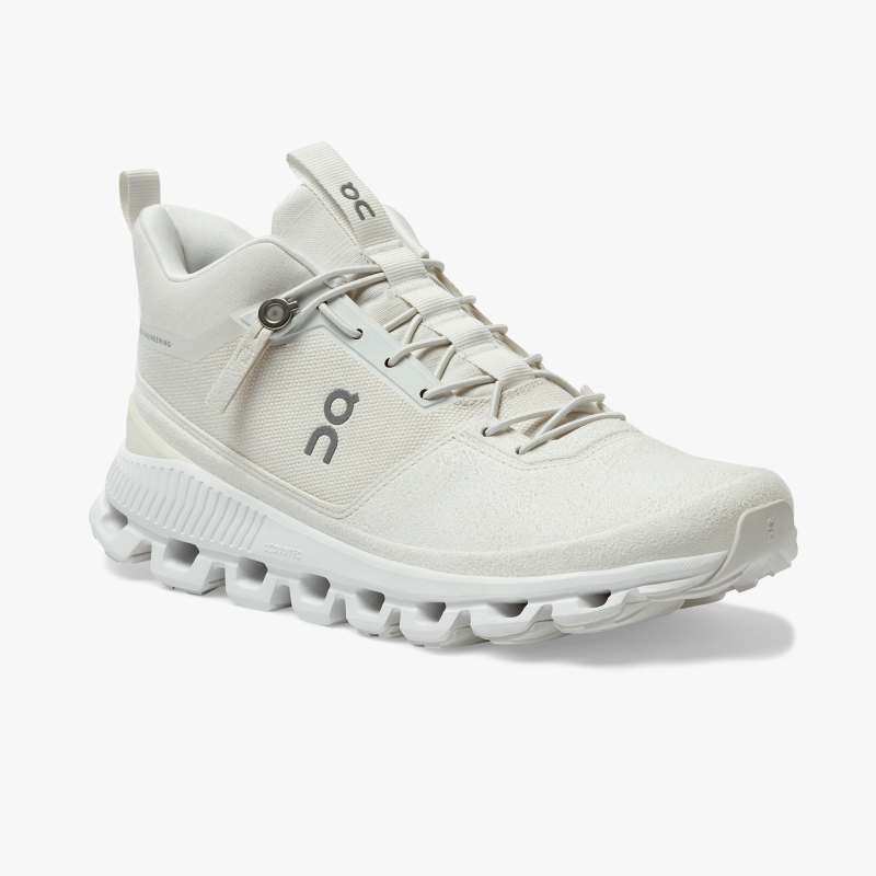 On Running Cloud Shoes Women's Cloud Hi-White