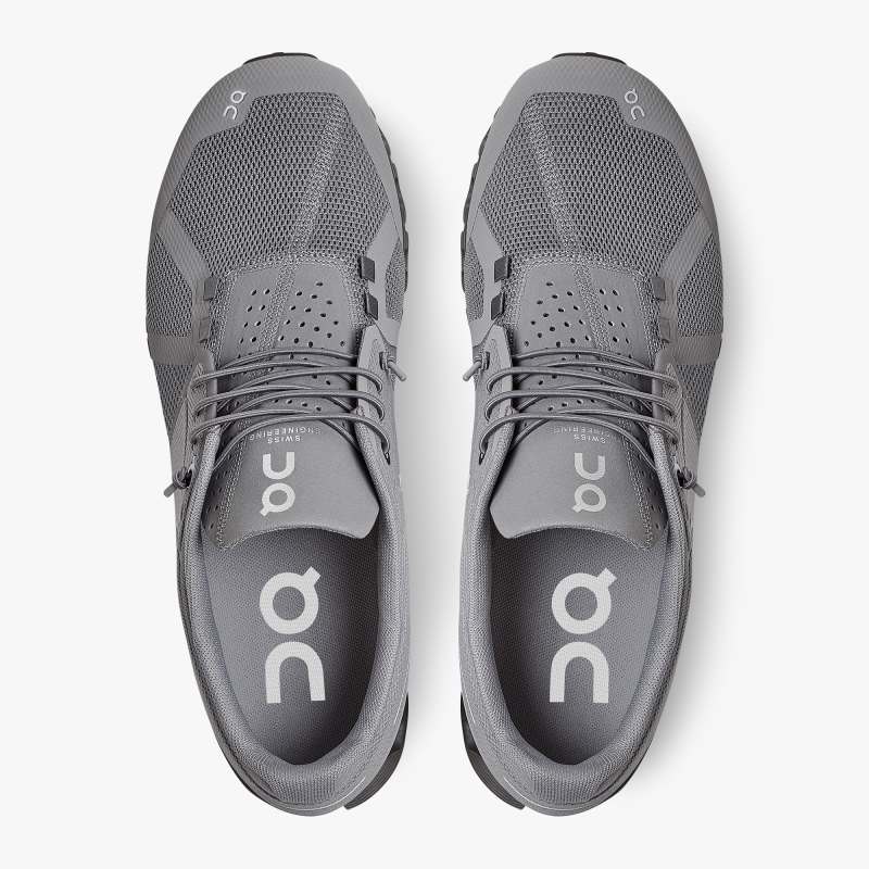 On Running Cloud Shoes Men's Cloud Monochrome-Zinc